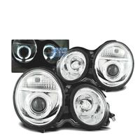 FARI OCCHI ANGEL MERCEDES W210 95-99 CROMATI