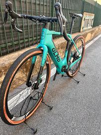 Gravel elettrica Olmo E-grit 2.0 Carbonio Polini
