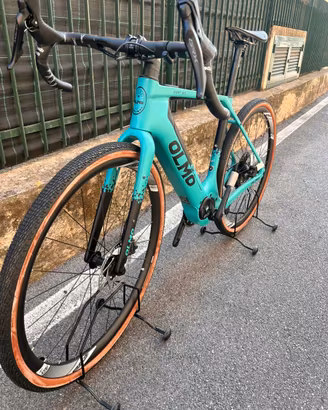 Gravel elettrica Olmo E-grit 2.0 Carbonio Polini