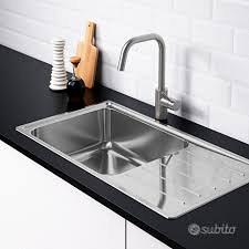 LAVELLO in acciaio INOX --NUOVO--