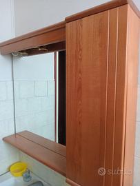 Mobile Bagno Specchio E Luci Come Nuovo