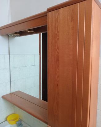 Mobile Bagno Specchio E Luci Come Nuovo