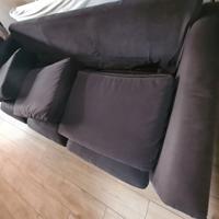 Divano  letto grigio antracite
