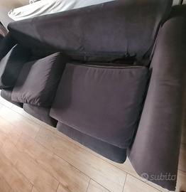 Divano  letto grigio antracite