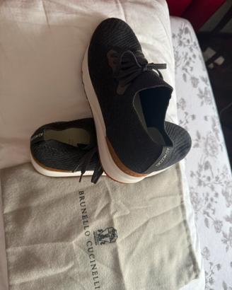 BRUNELLO CUCINELLI  Sneakers 43 grigio  NUOVO