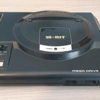 sega megadriver con lotto di giochi