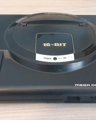 sega megadriver con lotto di giochi