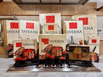 Set pentole rame Georg Jensen, anni ‘60