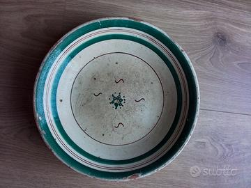 fagotto in terracotta smaltato-Caltagirone XIX-XX