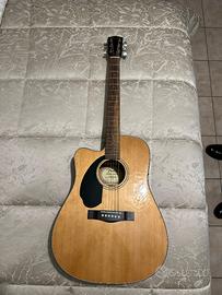 Chitarra Acustica Fender Mancina CD 60 SCE