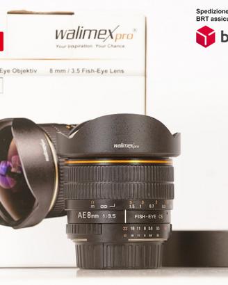Walimex Pro 8 F3.5 CS Fisheye (Nikon)