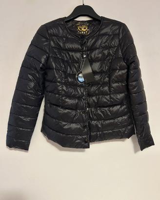 Giacca piumino nera corta taglia M