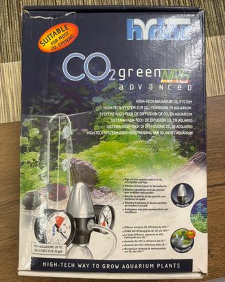 Impianto diffusore CO2 acquario