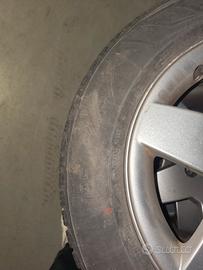 Gomme 4 stagioni e Cerchione Pegeout 207