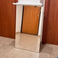 Specchio bagno rettangolare 100x60cm con luci