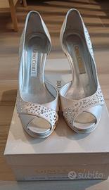 scarpe décolleté sposa