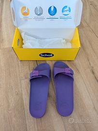 Ciabatte donna Scholl Bahia 1 strap 38 viola