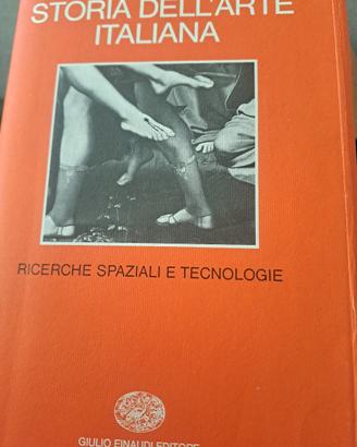 storia arte italiana ricerche spaziali/tecnologie