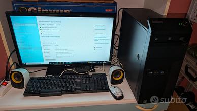PC fisso completo di tutto e  pronto all uso