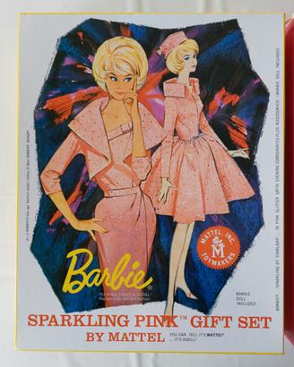 Barbie Sparkling Pink Doll Gift Set 2009