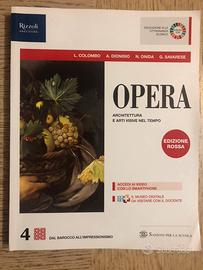 Libro di testo per liceo OPERA artistico