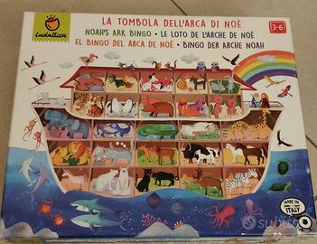 Tombola per bambini tema Arca di Noè 3-6 anni