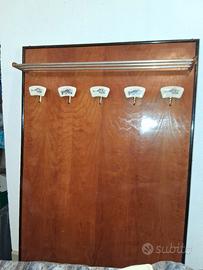 appendiabiti da parete vintage in legno