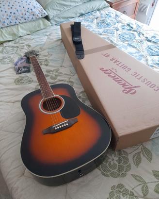 CHITARRA ACUSTICA SPENCER BY ECO MODELLO SUNBURST