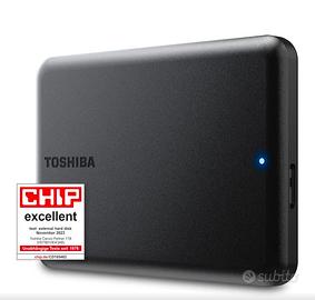Hard Disk Esterno portatile Toshiba 1 TB  - NUOVO