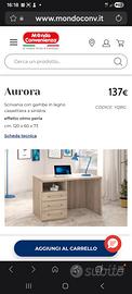 scrivania Aurora Mondo Convenienza 