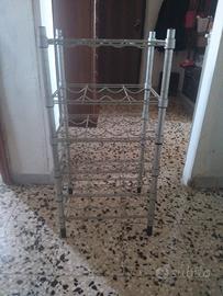 carrello portabottiglie 