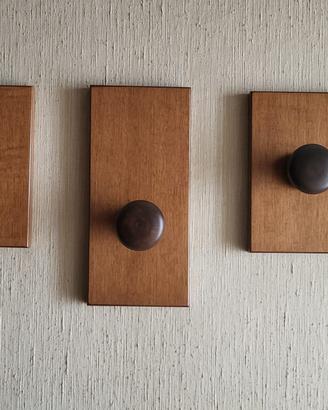 Appendiabiti legno anni 70