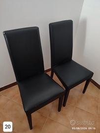 Set 2 sedie ecopelle moderne 🪑🪑