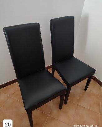 Set 2 sedie ecopelle moderne 🪑🪑