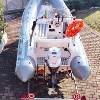 gommone SACS 490, SELVA 40/60, carrello revisionat