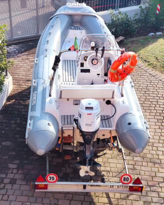 gommone SACS 490, SELVA 40/60, carrello revisionat