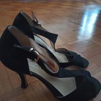 scarpe nere donna con tacco