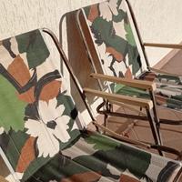 sedie campeggio vintage