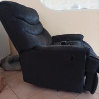 Poltrona massaggiante reclinabile 