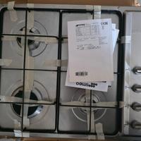 piano cottura 4 fuochi smeg s64s 