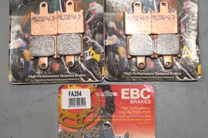 PASTIGLIE FRENO EBC SINTERIZZATE KAWASAKI
