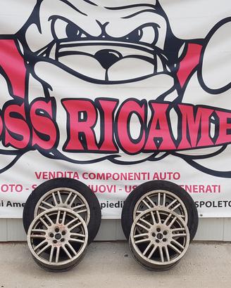 4x CERCHI IN LEGA ALFA ROMEO 156 147 GT Q4 DA 17