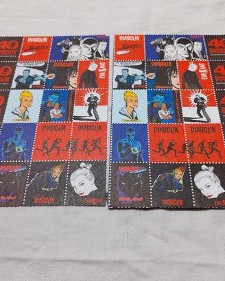 Francobolli DIABOLIK 