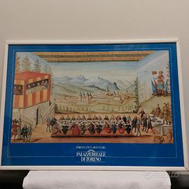 Riproduzione a stampa mostra Palazzo Reale Torino
