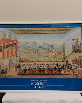 Riproduzione a stampa mostra Palazzo Reale Torino
