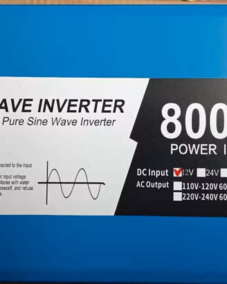 inverter per camper auto officine mobili