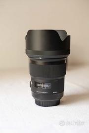 Sigma 50mm F/1.4 (A)-AF DG HSM Canon Leggere