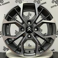 4 CERCHI IN LEGA CITROEN C2 C3 C4 PICASSO DA 15