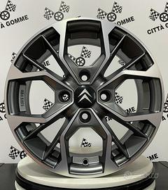 4 CERCHI IN LEGA CITROEN C2 C3 C4 PICASSO DA 15