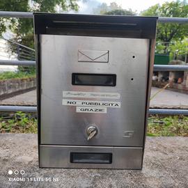 cassetta postale in acciaio inox